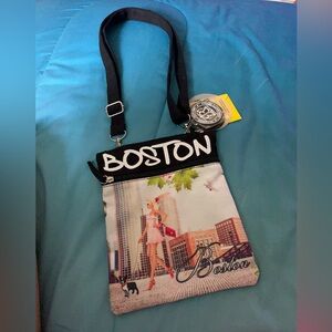 Robin Ruth Boston Crossbody Bag Neck Wallet NWT